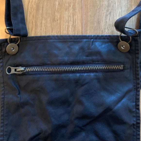 Forever 21 Faux Leather Overall Dress - Picture 3 of 5